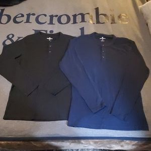 Woolrich long sleeve henley bundle